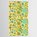 retro wall paper daydreams // art by surfy birdy Tablecloth Gallery Image 2