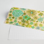 retro wall paper daydreams // art by surfy birdy Wrapping Paper Gallery Image 2