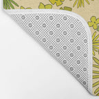 retro wall paper daydreams // art by surfy birdy Bath Mat Gallery Image 2