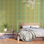 retro wall paper daydreams // art by surfy birdy Wallpaper Gallery Image 3