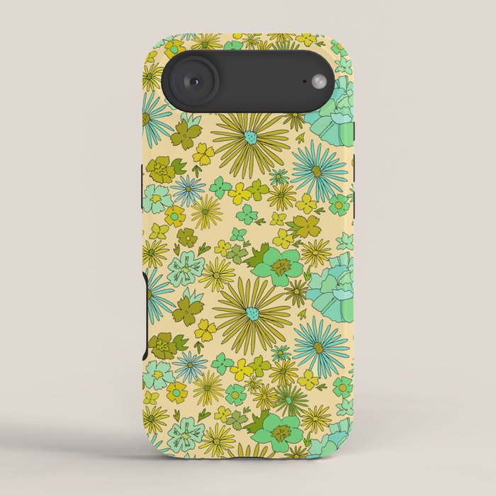 retro wall paper daydreams // art by surfy birdy iPhone Case Gallery Image 2