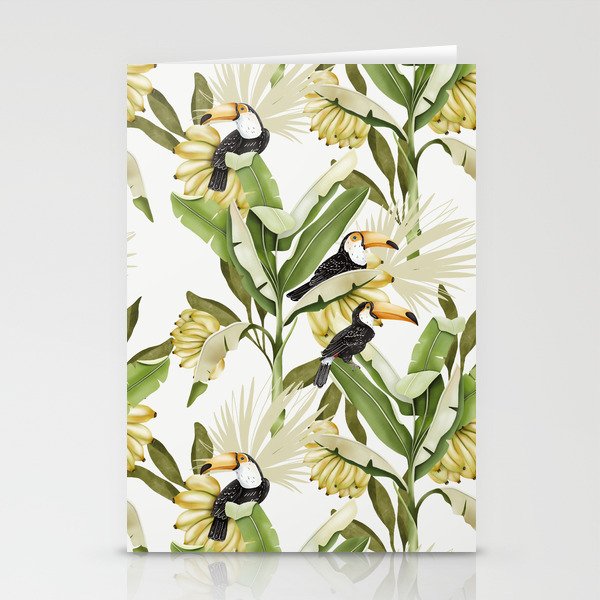 Toucans in Banana Plantation N Stationery Card Gallery Image 2
