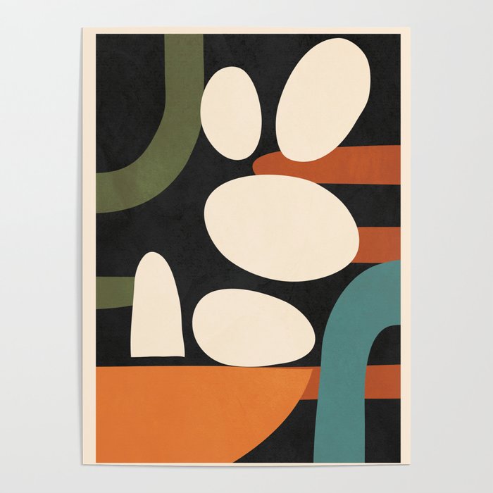 Abstract shapes in the skies 1 Poster Gallery Image 4