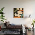 Abstract shapes in the skies 1 Wood Wall Art Gallery Image 2