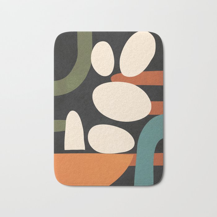 Abstract shapes in the skies 1 Bath Mat Gallery Image 1