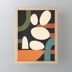 Abstract shapes in the skies 1 Mini Art Print Gallery Image 1