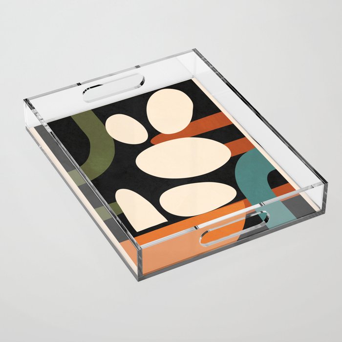 Abstract shapes in the skies 1 Acrylic Tray Gallery Image 1