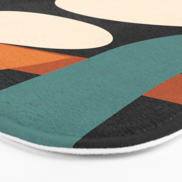 Abstract shapes in the skies 1 Bath Mat Gallery Image 3