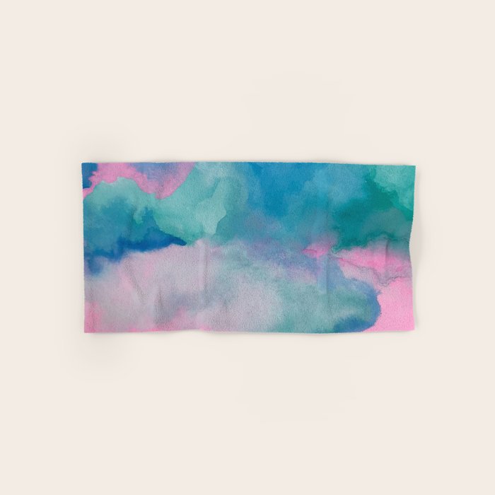 Florida Watercolor Bath Towel Gallery Image 1