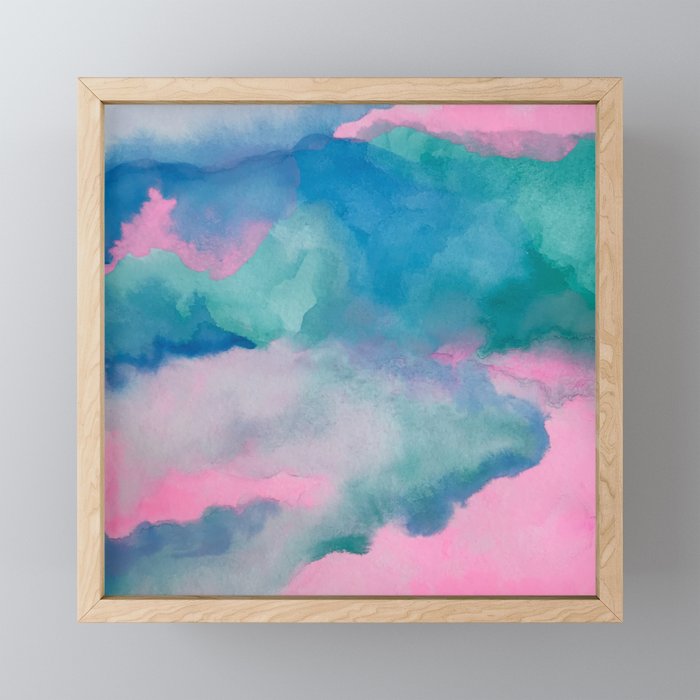 Florida Watercolor Mini Art Print Gallery Image 1