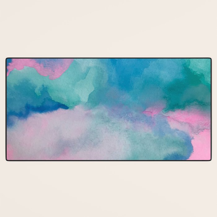 Florida Watercolor Desk Mat Gallery Image 3