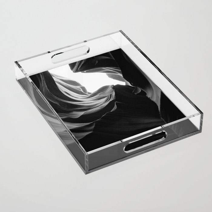 ANTELOPE CANYON IX / arizona desert Acrylic Tray Gallery Image 1