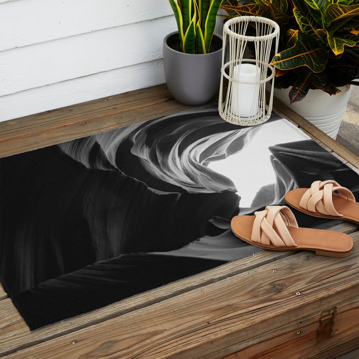 ANTELOPE CANYON IX / arizona desert Outdoor Rug Gallery Image 2