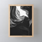 ANTELOPE CANYON IX / arizona desert Mini Art Print Gallery Image 1