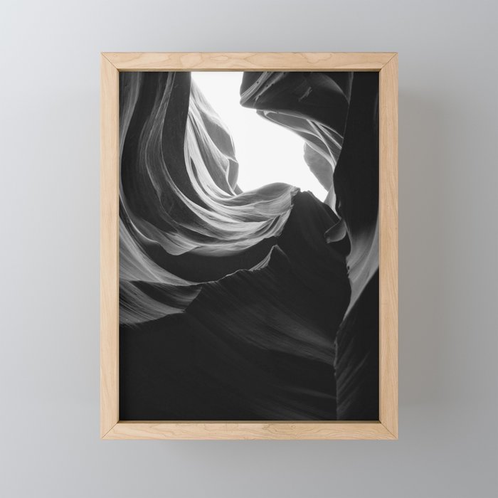 ANTELOPE CANYON IX / arizona desert Mini Art Print Gallery Image 1