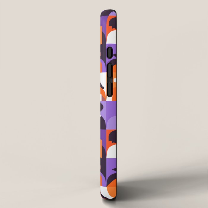Diverse people in halloween costume pattern iPhone Case Gallery Image 2