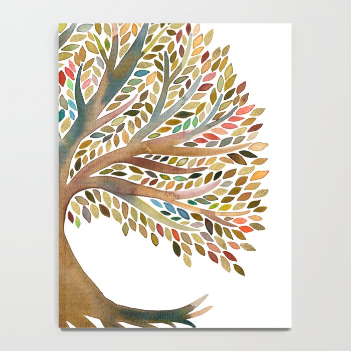 Tree of Life Watercolor - Autumn Notebook Gallery Image 4