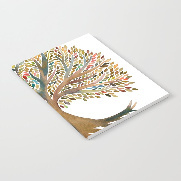 Tree of Life Watercolor - Autumn Notebook Gallery Image 2