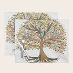 Tree of Life Watercolor - Autumn Placemat Gallery Image 1