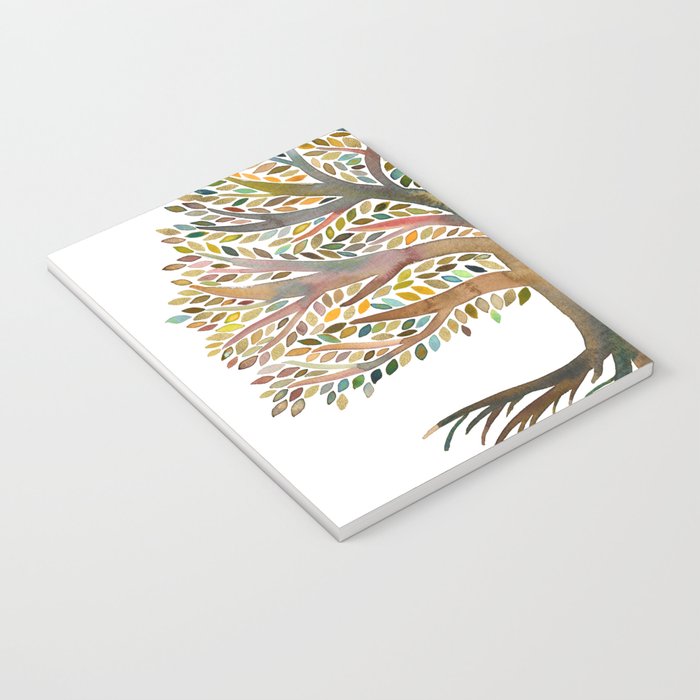 Tree of Life Watercolor - Autumn Notebook Gallery Image 3