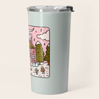 Cancer Zodiac Gingerbread House Travel Mug Gallery Image 2