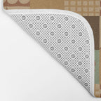 Brown tiles Bath Mat Gallery Image 2