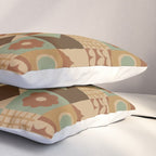 Brown tiles Pillow Sham Gallery Image 3