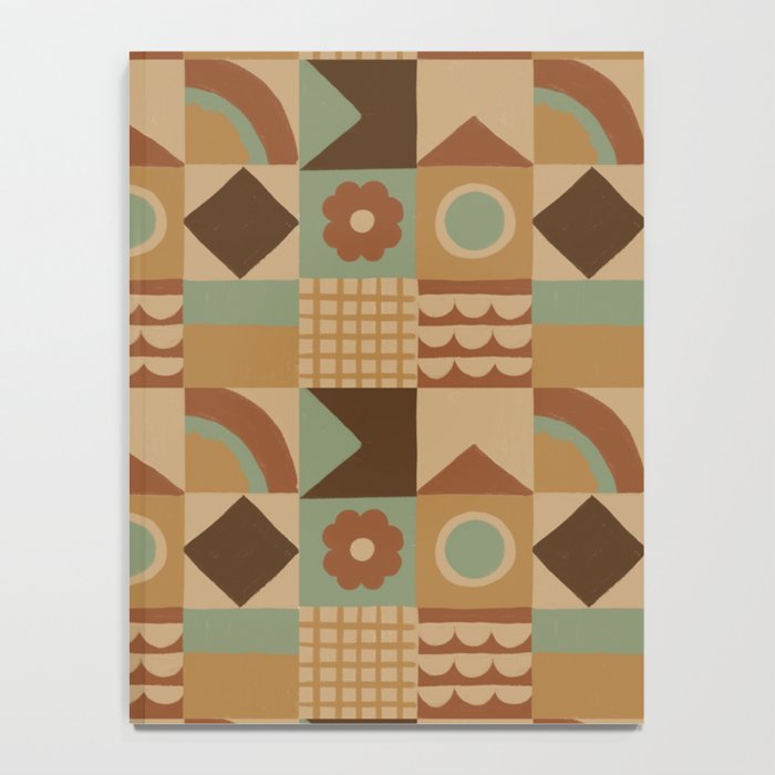 Brown tiles Notebook Gallery Image 4