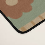 Brown tiles Desk Mat Gallery Image 4