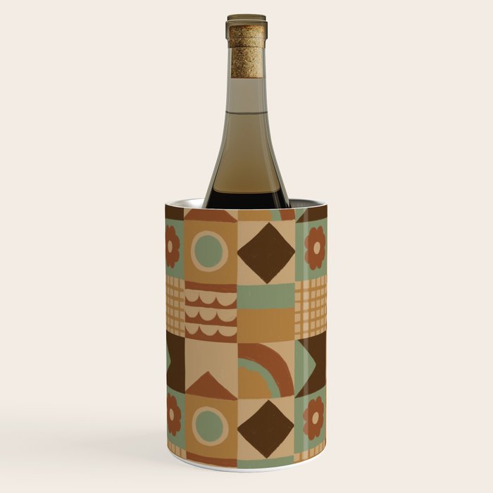 Brown tiles Wine Chiller Gallery Image 2