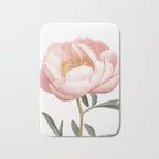 Coral Peony Bath Mat Gallery Image 1