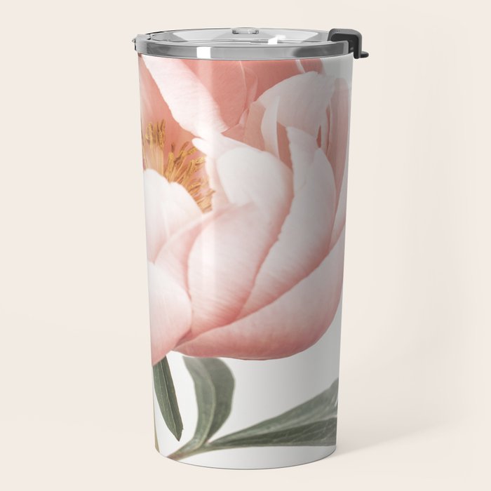 Coral Peony Travel Mug Gallery Image 2