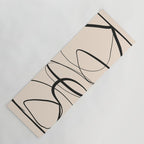 Abstract line art 48a Yoga Mat Gallery Image 1