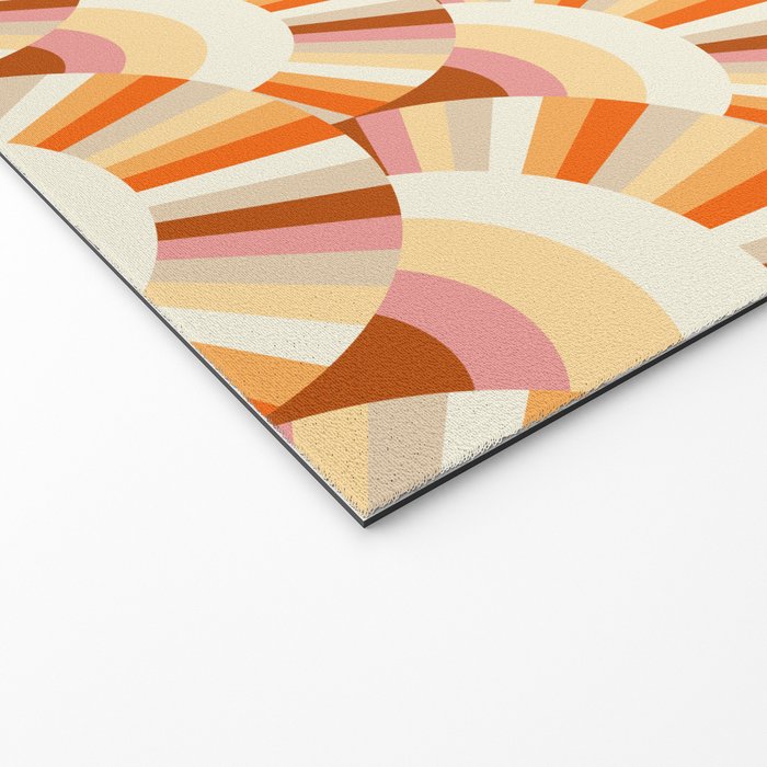 Retro Summer Sunshine Welcome Mat Gallery Image 2