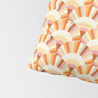 Retro Summer Sunshine Pillow Sham Gallery Image 4