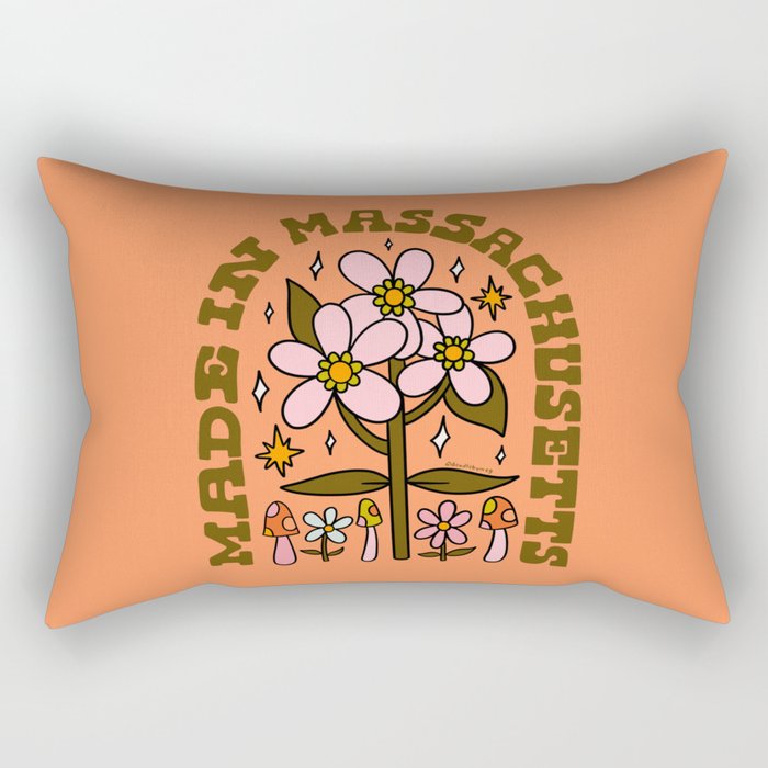 Made In Massachusetts Rectangular Pillow Gallery Image 1