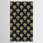 Royal Navy Fleur De Lis Tablecloth Gallery Image 2