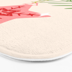 Cheerful twinkle Christmas star Bath Mat Gallery Image 3