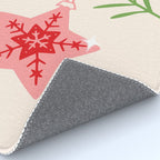 Cheerful twinkle Christmas star Rug Gallery Image 4