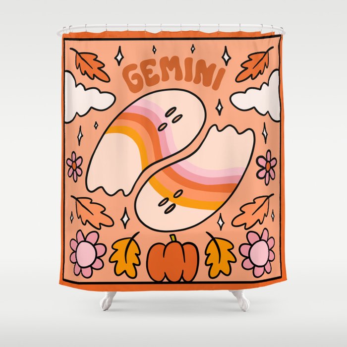 Gemini Ghost Shower Curtain Gallery Image 1