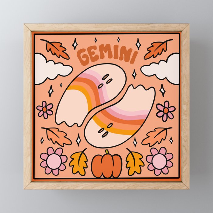 Gemini Ghost Mini Art Print Gallery Image 1
