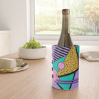 Memphis pattern 103 - 80s / 90s Retro Wine Chiller Gallery Image 4
