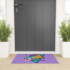 Memphis pattern 103 - 80s / 90s Retro Welcome Mat Gallery Image 3