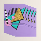 Memphis pattern 103 - 80s / 90s Retro Wrapping Paper Gallery Image 3