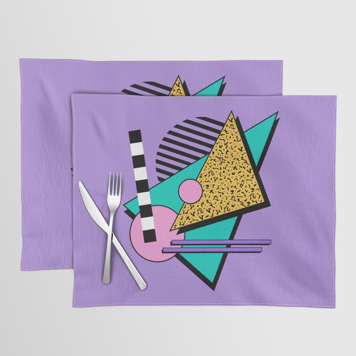 Memphis pattern 103 - 80s / 90s Retro Placemat Gallery Image 1
