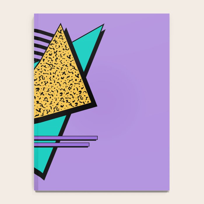 Memphis pattern 103 - 80s / 90s Retro Notebook Gallery Image 4