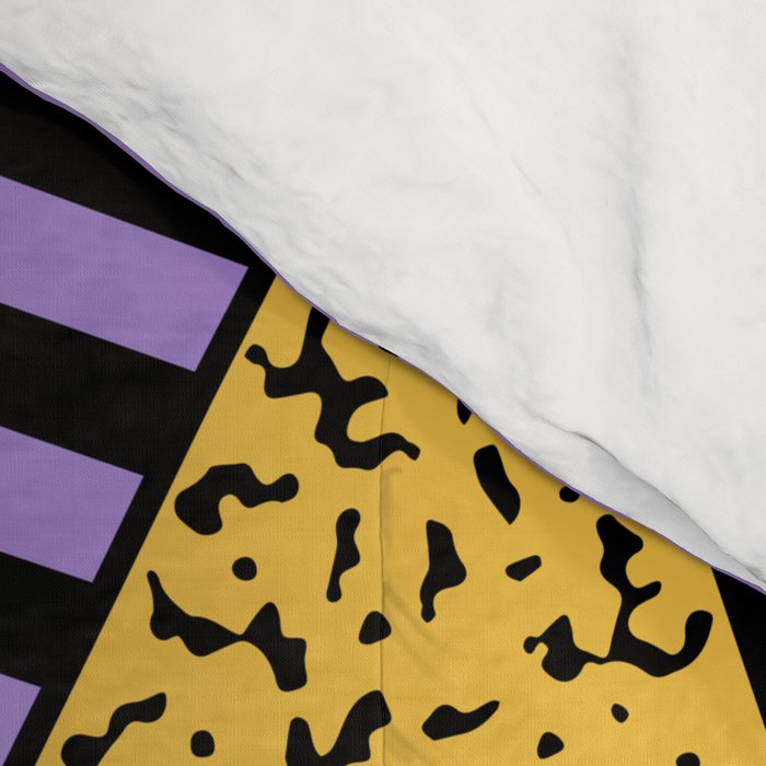 Memphis pattern 103 - 80s / 90s Retro Comforter Gallery Image 4
