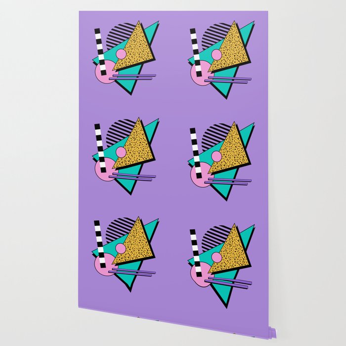 Memphis pattern 103 - 80s / 90s Retro Wallpaper Gallery Image 2