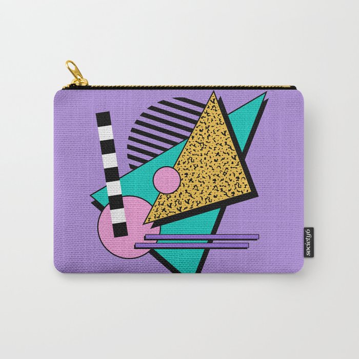 Memphis pattern 103 - 80s / 90s Retro Carry All Pouch Gallery Image 1
