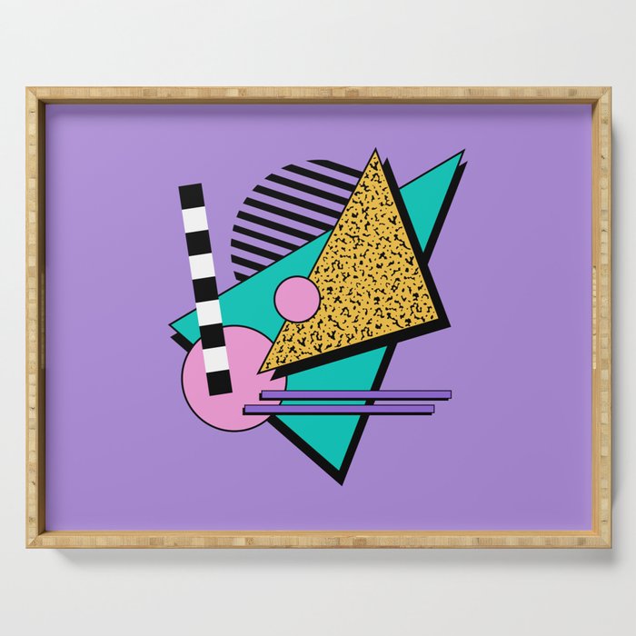 Memphis Pattern 103 - 80s / 90s Retro Serving Tray